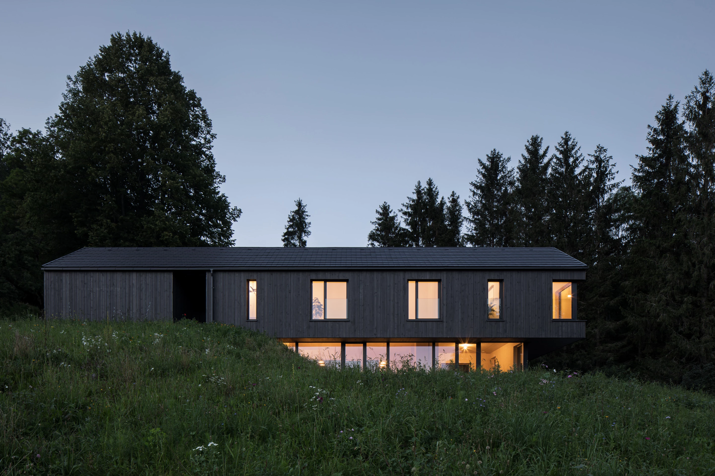 The Mountain House was completed last week for a private client