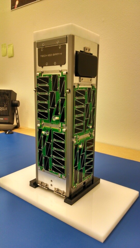 TechEdSat-4 assembled (Image: NASA)