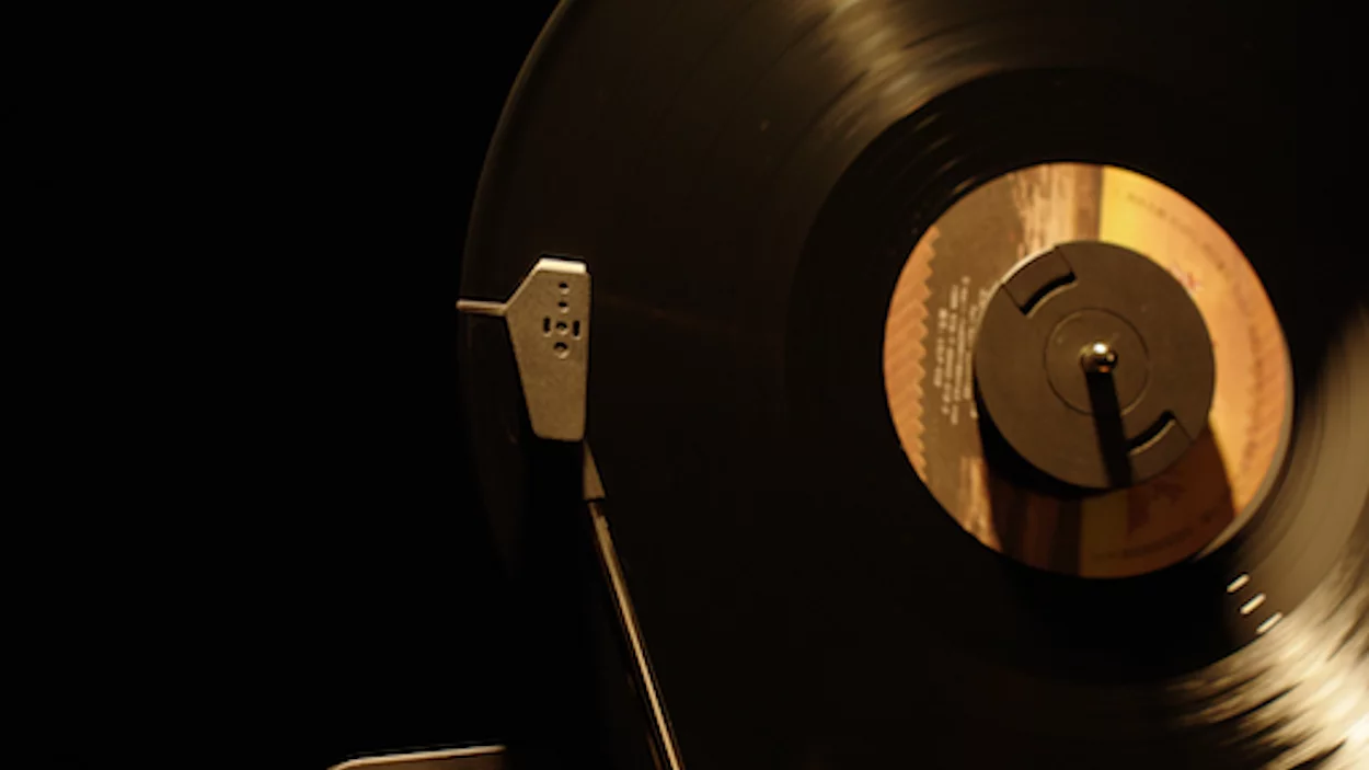 A forward/reverse slightly can be used to skip tracks