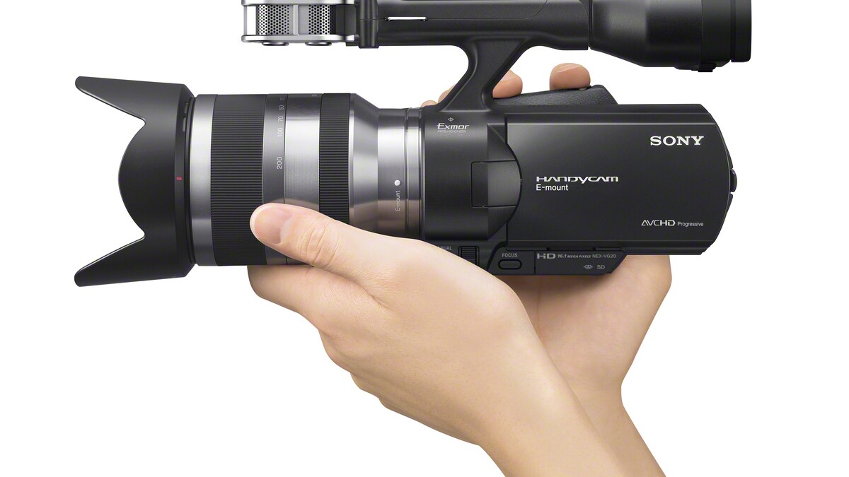 Sony rolls out new NEX-VG20 interchangeable lens camcorder