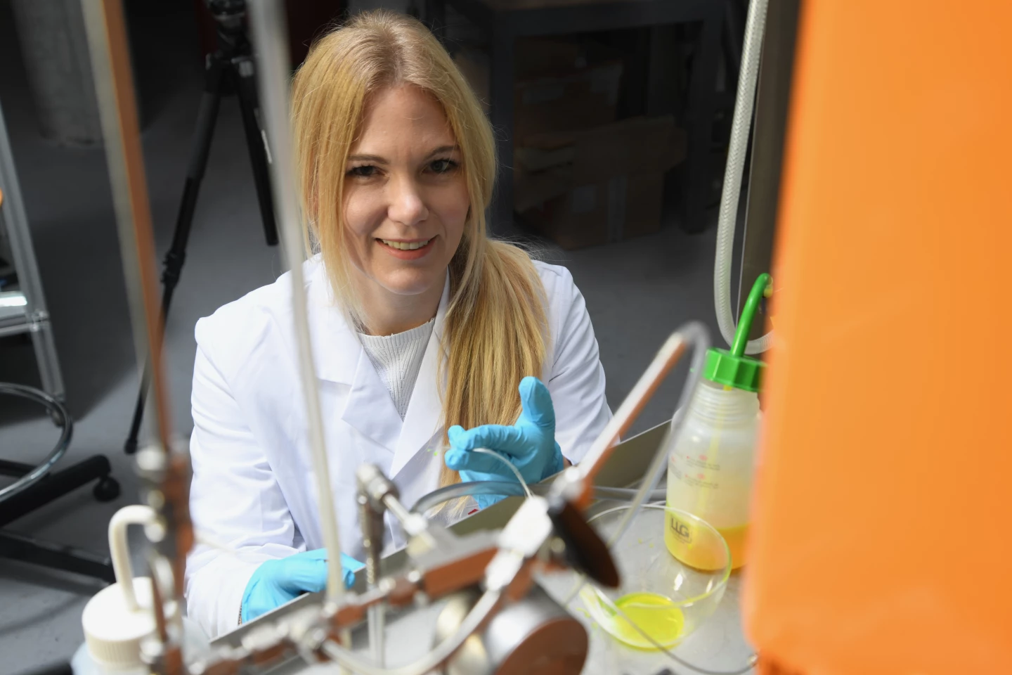Empa researcher Edith Perret is heading up the study