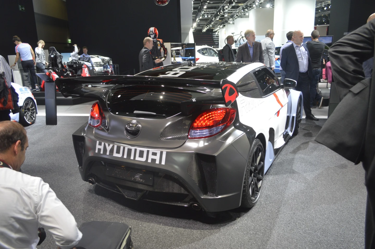 The Hyundai RM15 concept at the Frankfurt Motor Show
