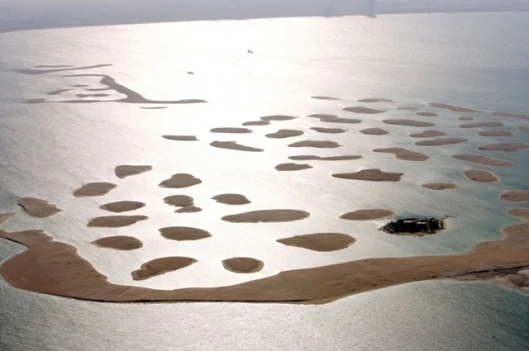 Entirely man-made - the world