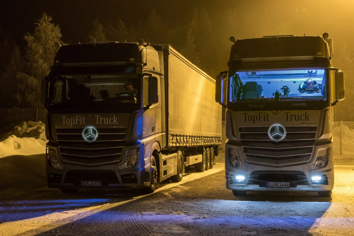 Daimler has been testing the impact of sunlight on the mental state of drivers