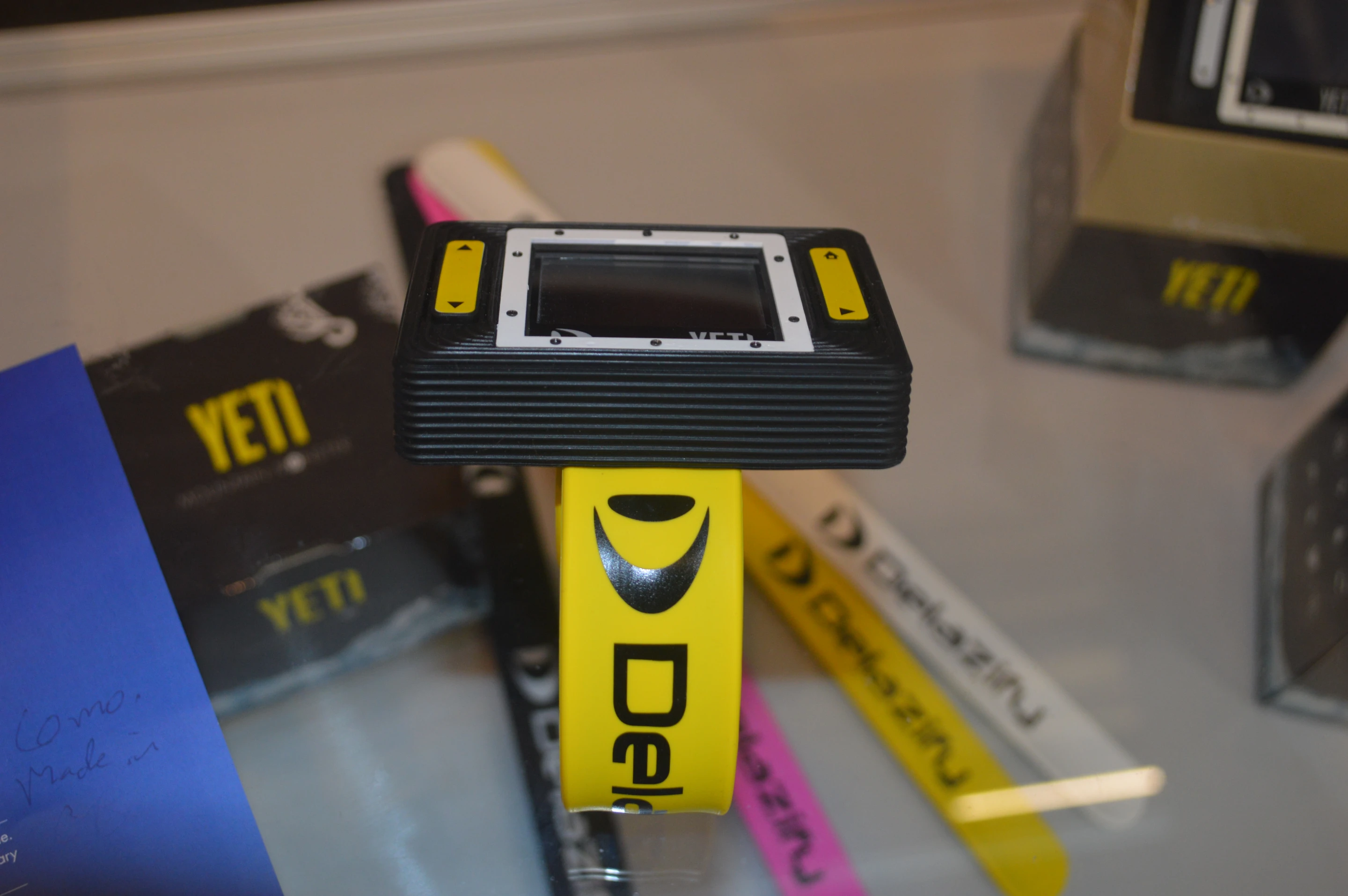 The Yeti is a GPS monitor specifically for skiing and snowboarding
