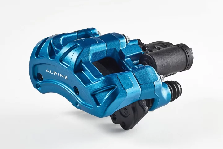 The new Brembo ECS system will debut in the Alpine