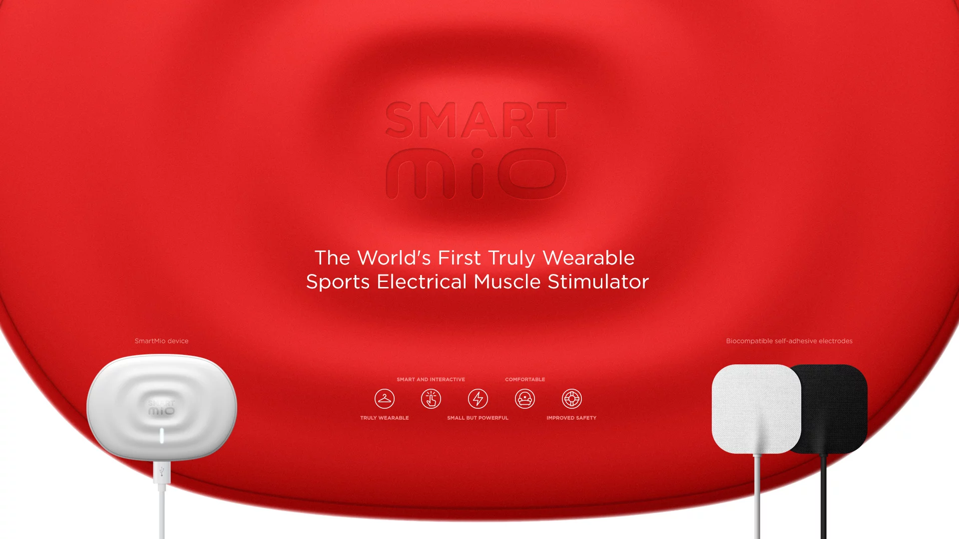SmartMio claims to be the world's first truly wearable muscle stimulator
