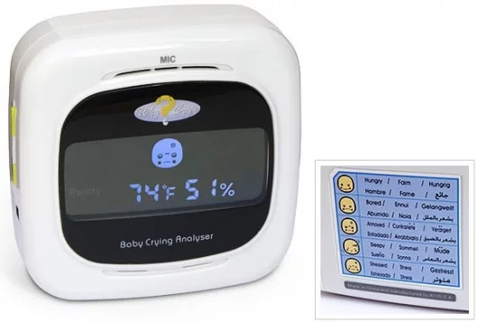 Why Cry Baby Analyzer - can it tell you why your baby is upset?