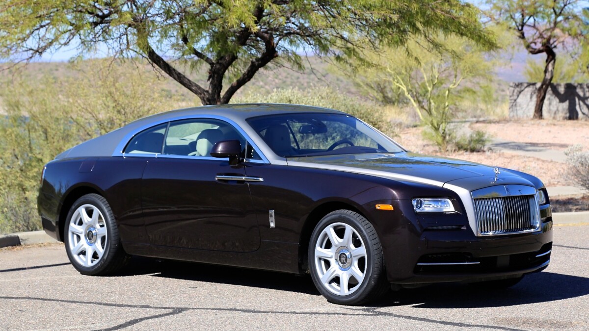 This 2014 Rolls-Royce Wraith sold for $750,000 at the 2014 Naples Winter Wine Festival