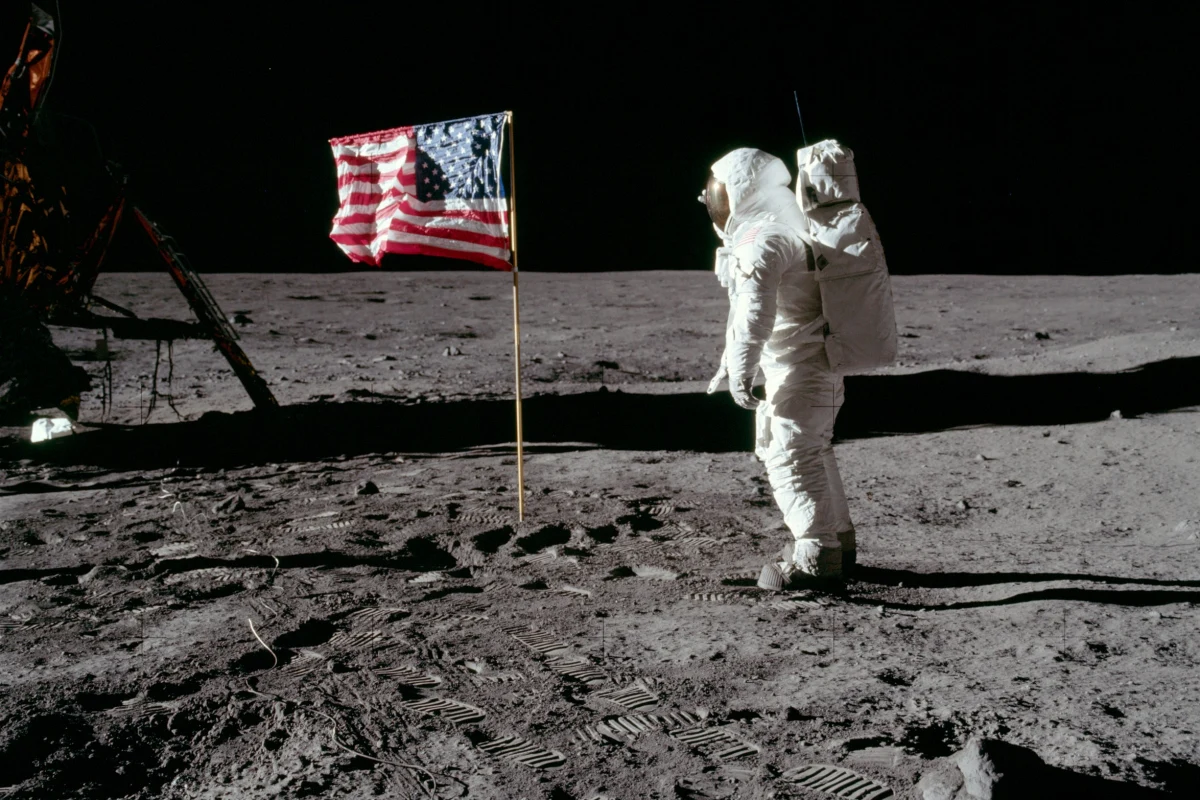 Buzz Aldrin went without the option of 3D printing spare parts out of lunar materials (Photo: NASA)