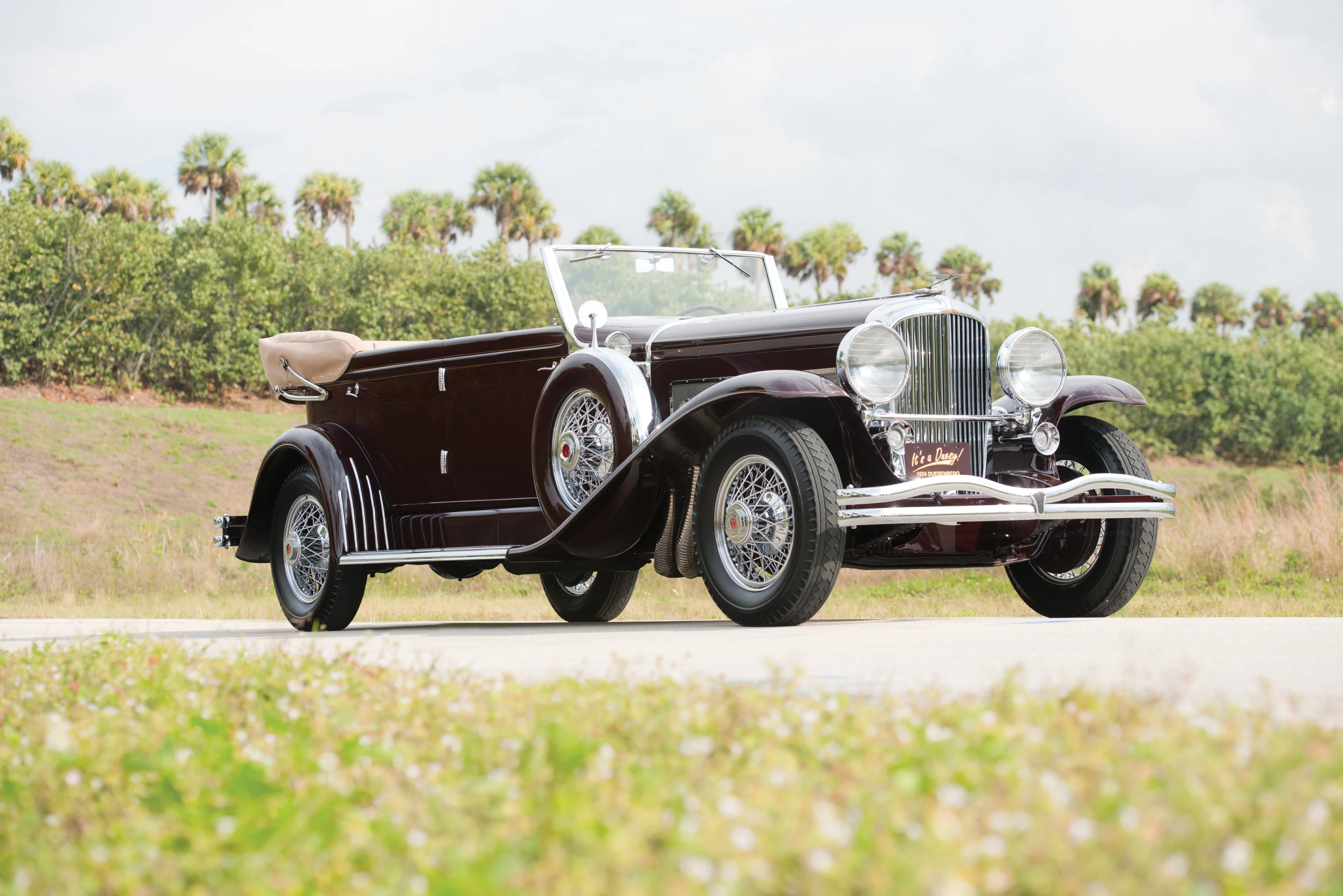 This model is the only SJ built with a convertible body by LeBaron