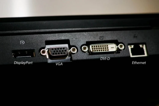 ThinkPad W700ds rear ports