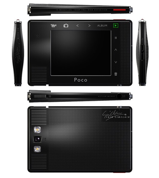 The credit card-sized Poco PRO digital camera from Iain Sinclair