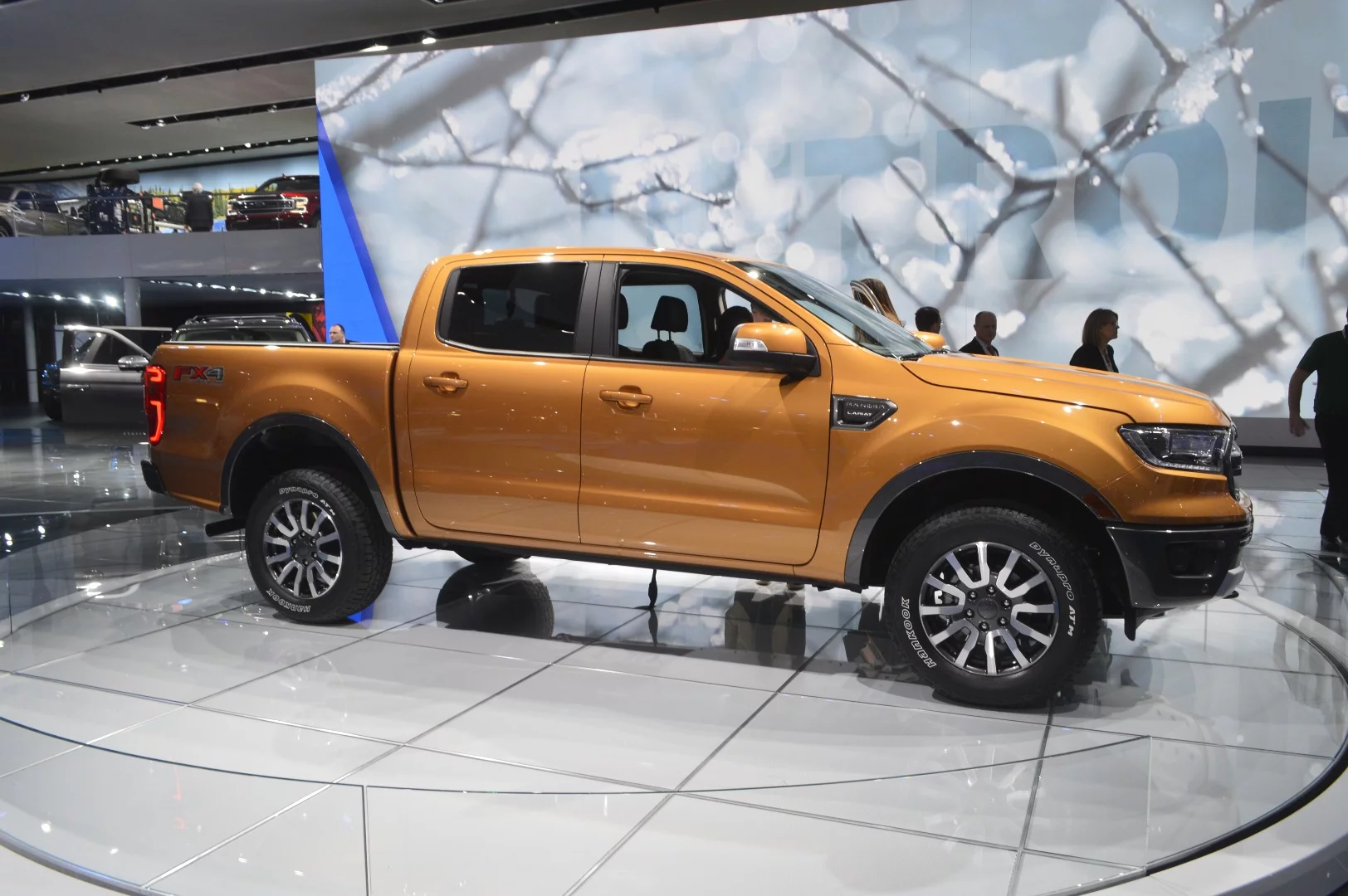 2019 Ford Ranger on show at NAIAS 2018