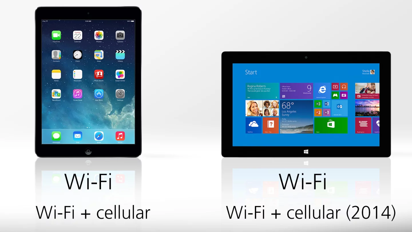 Microsoft says an LTE version of the Surface 2 will launch sometime in 2014