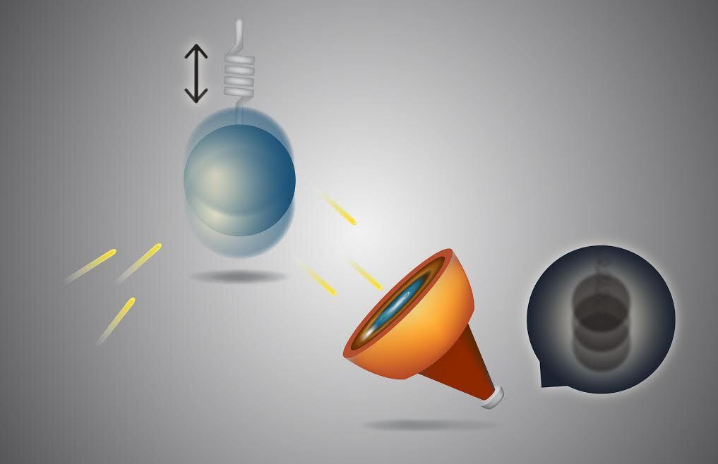 Mechanical oscillators translate an applied force into measureable mechanical motion (Photo: Kevin Gutowski)