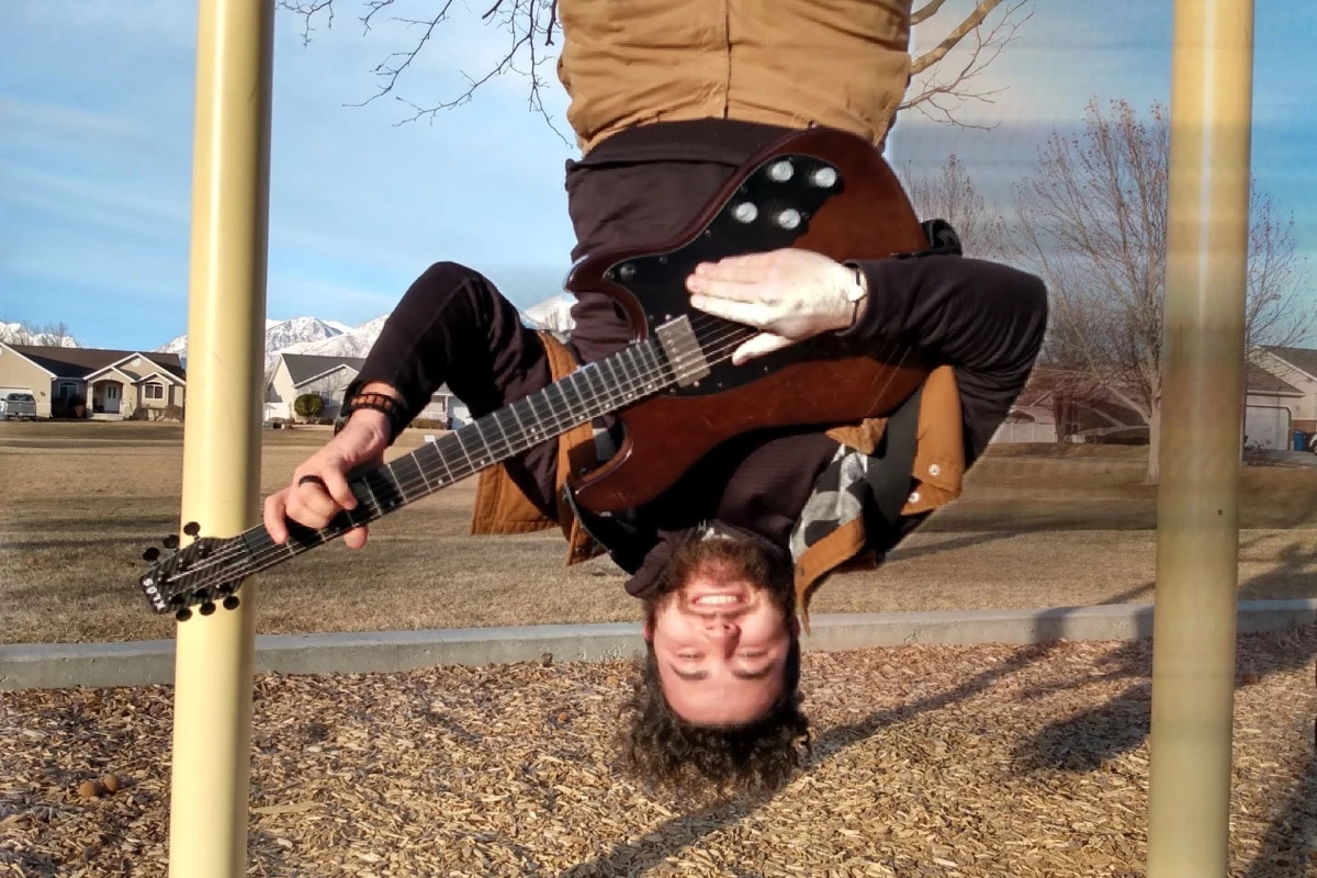 Hanging with an Apollo Pro guitar, which rocks Fishman Fluence multi-voice pickups