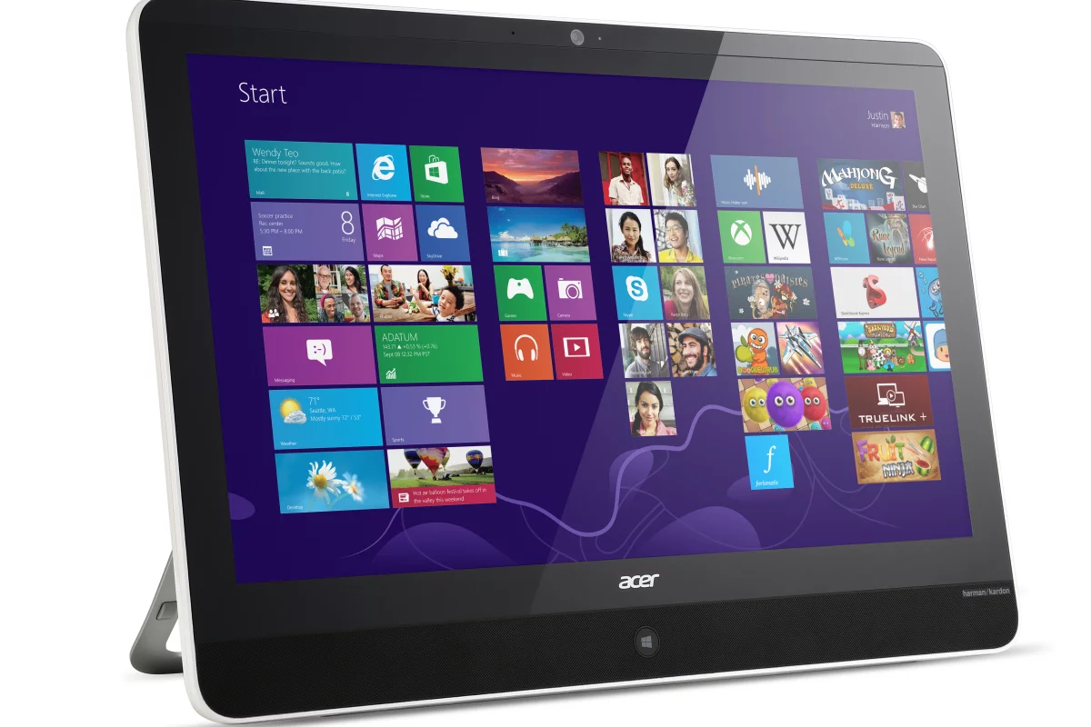 The Acer Aspire Z3-600 portable All-in-One PC