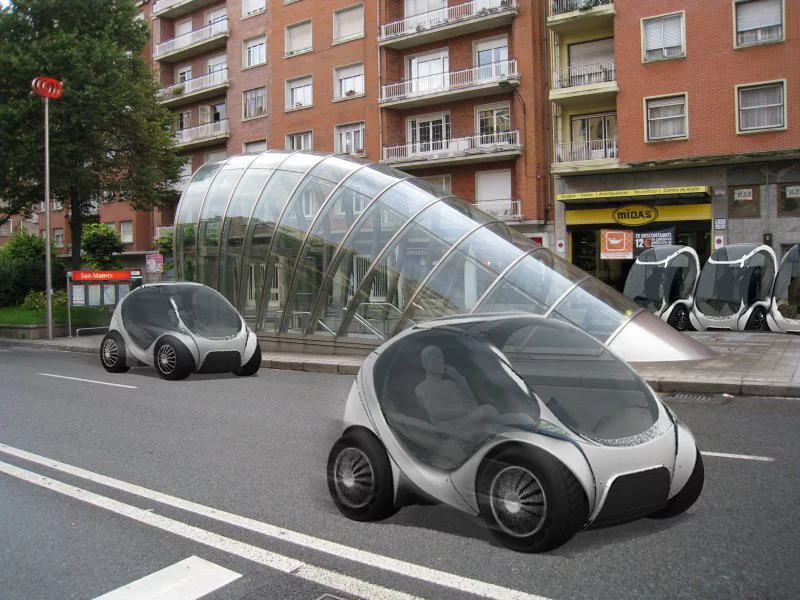 The Hiriko is an evolution of MIT's CityCar project, in collaboration with Denokinn (the Basque Center for Innovation) and a consortium of Spanish business