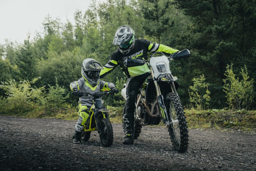 The Triumph TXP-12 is an entry-level electric bike for riders between three and five