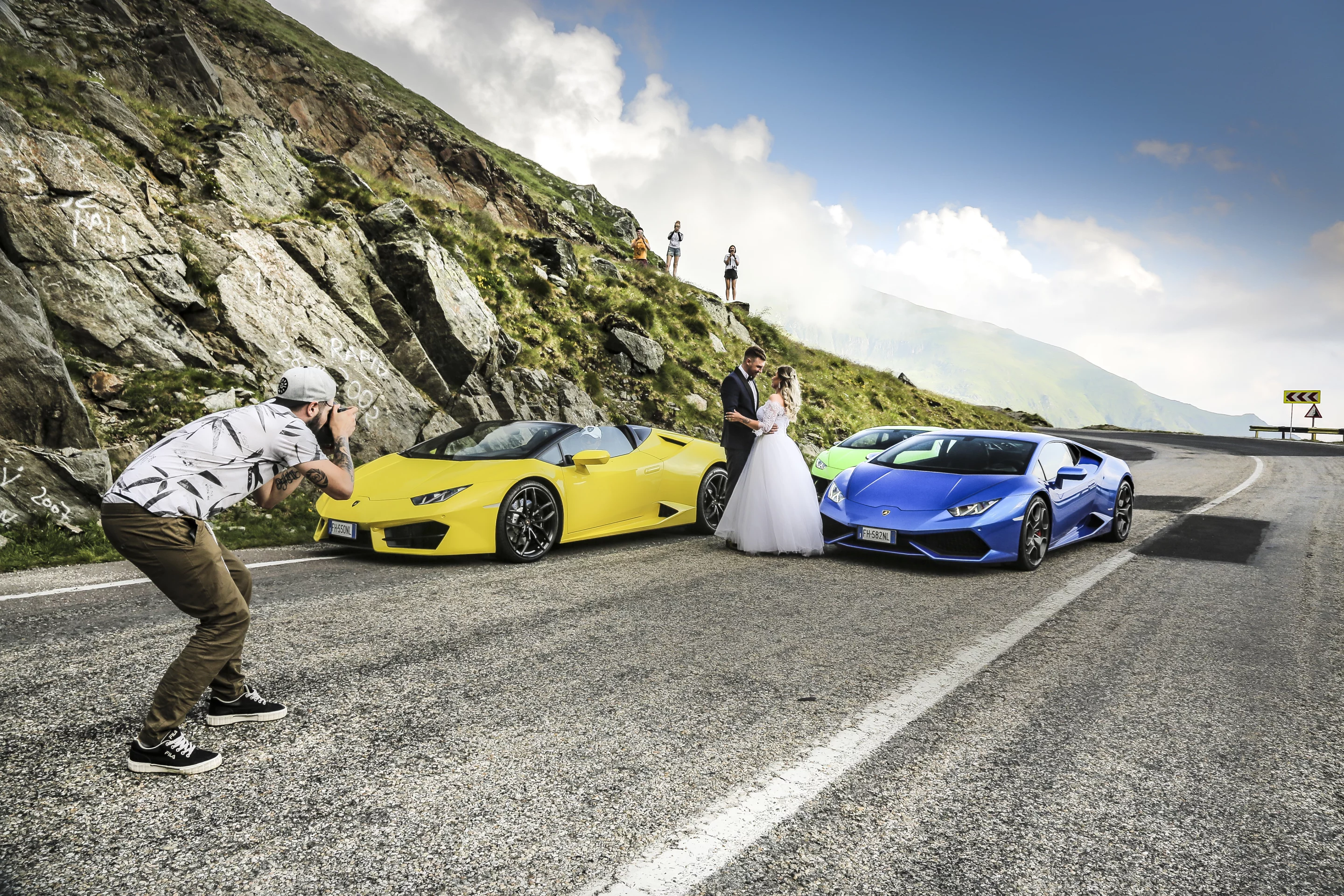 A unique moment on the Transfagarasan