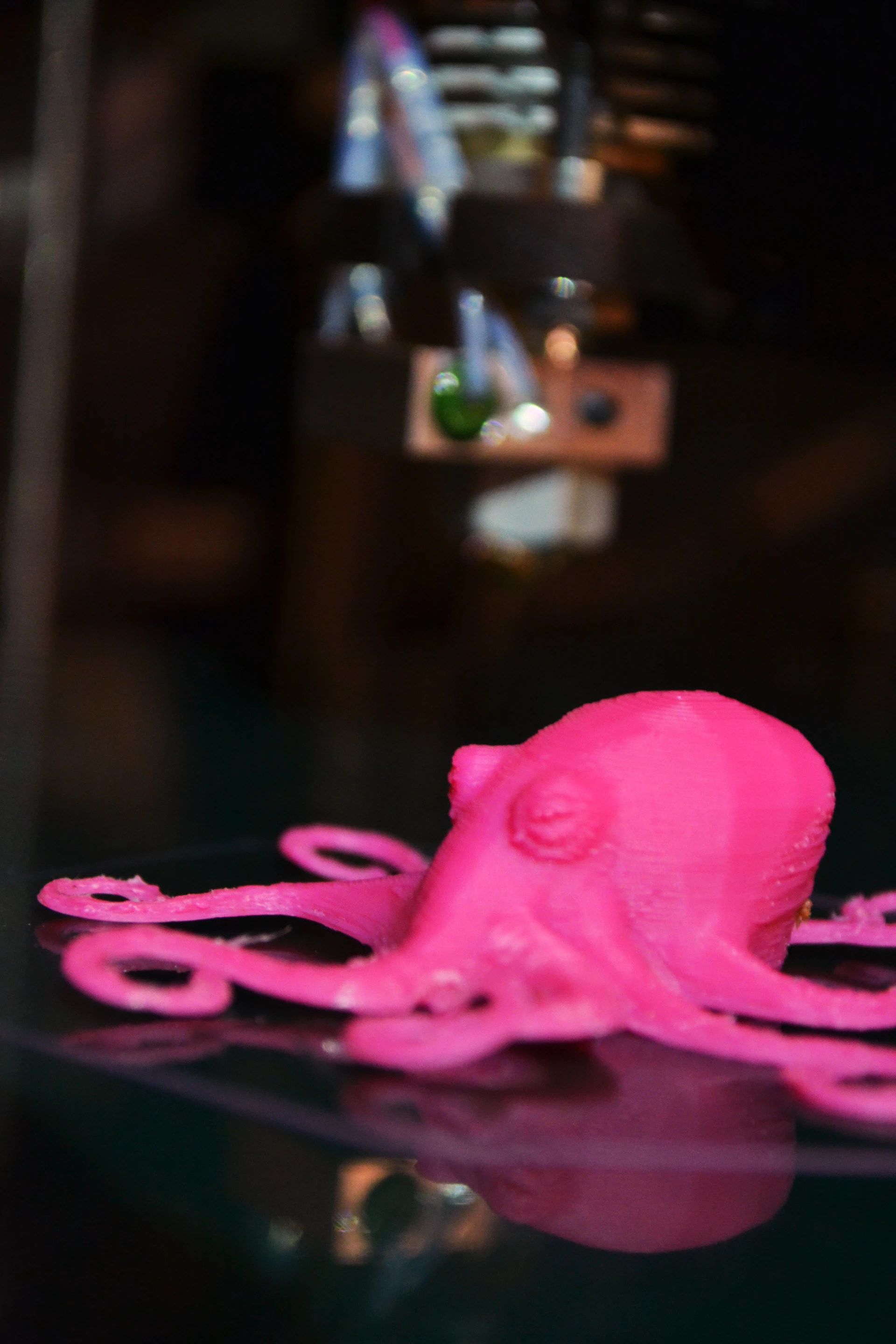 Pink ABS is just one of many colors and materials that LulzBot offers