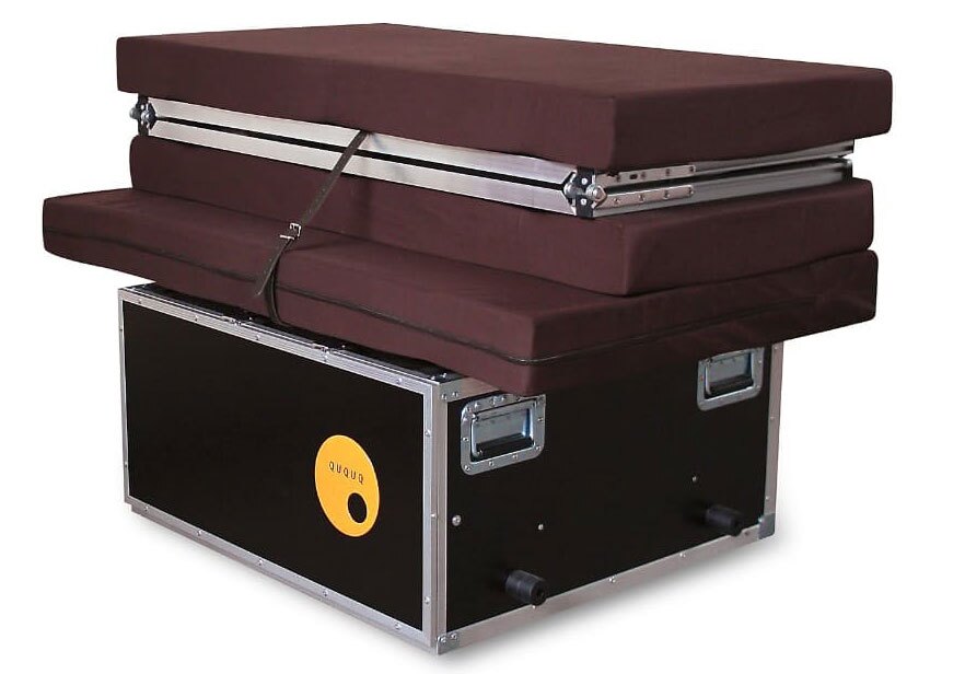 The entire G-Box weighs 143 lb (65 kg)