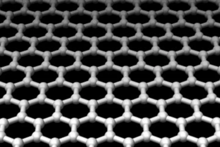 Graphene - the one-atom thick wonder material made up of a honeycomb lattice of carbon atoms