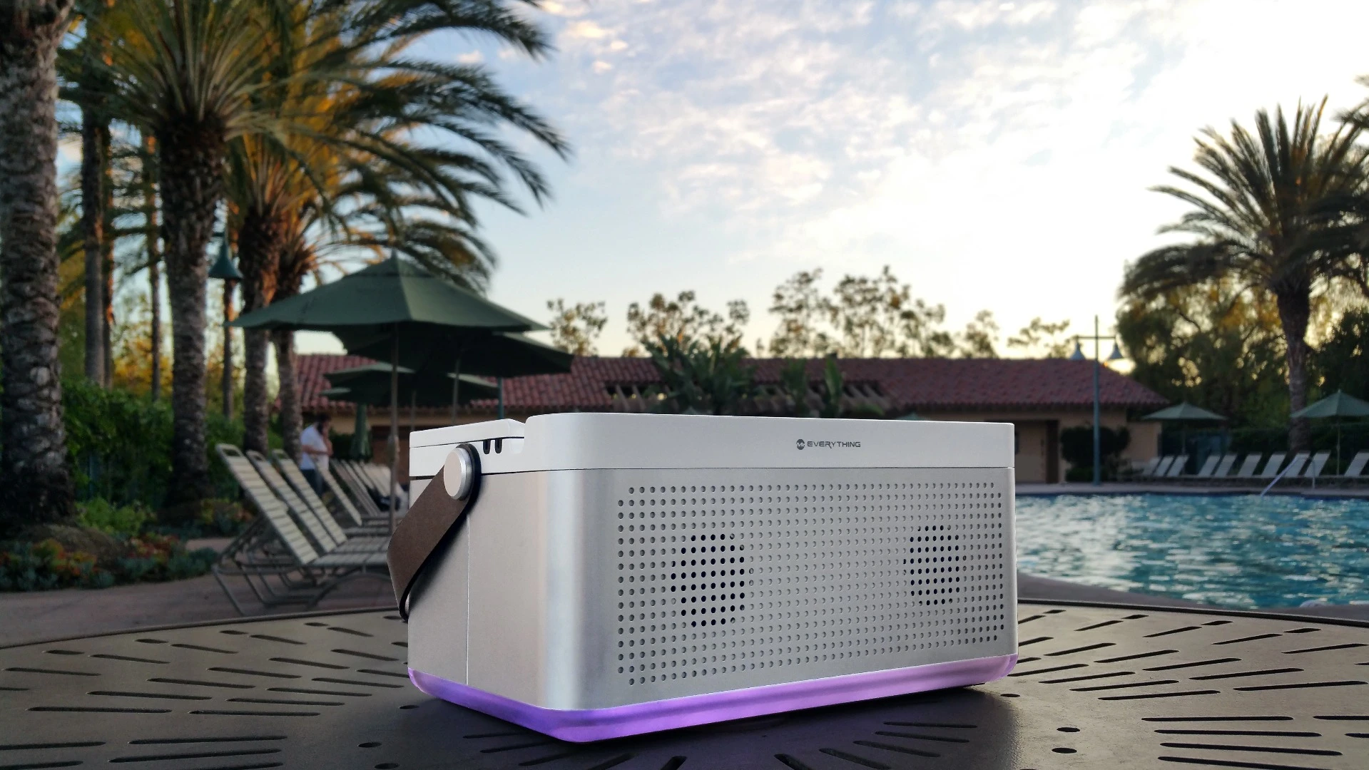 Mr. Everything is a portable power bank for wired and wireless gadget charging, a Bluetooth speaker and an emergency light