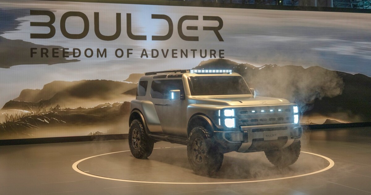 Hyundai’s Boulder Concept has Detroit looking over its shoulder