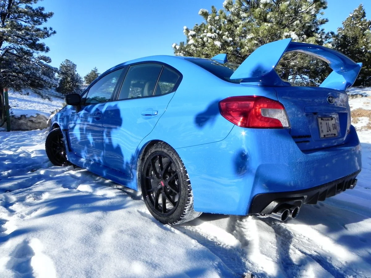 In the STI model, things go up a notch with a bit more power and a lot more control