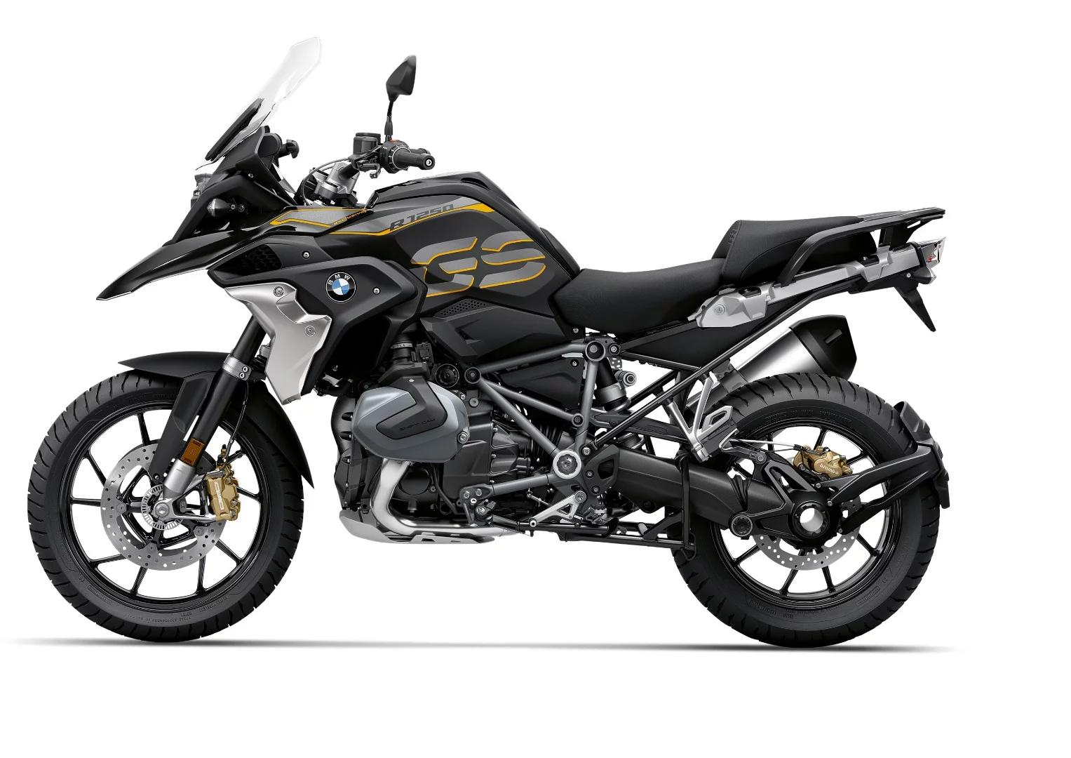 The 2019 BMW R 1250 GS in the Exclusive paint scheme