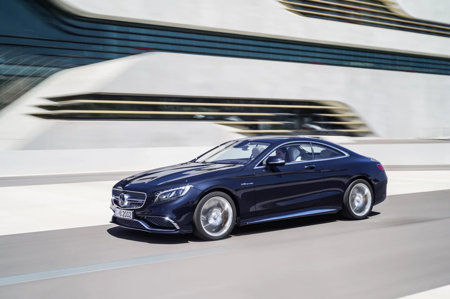The S65 AMG Coupe accelerates to 60 mph from standstill in four seconds