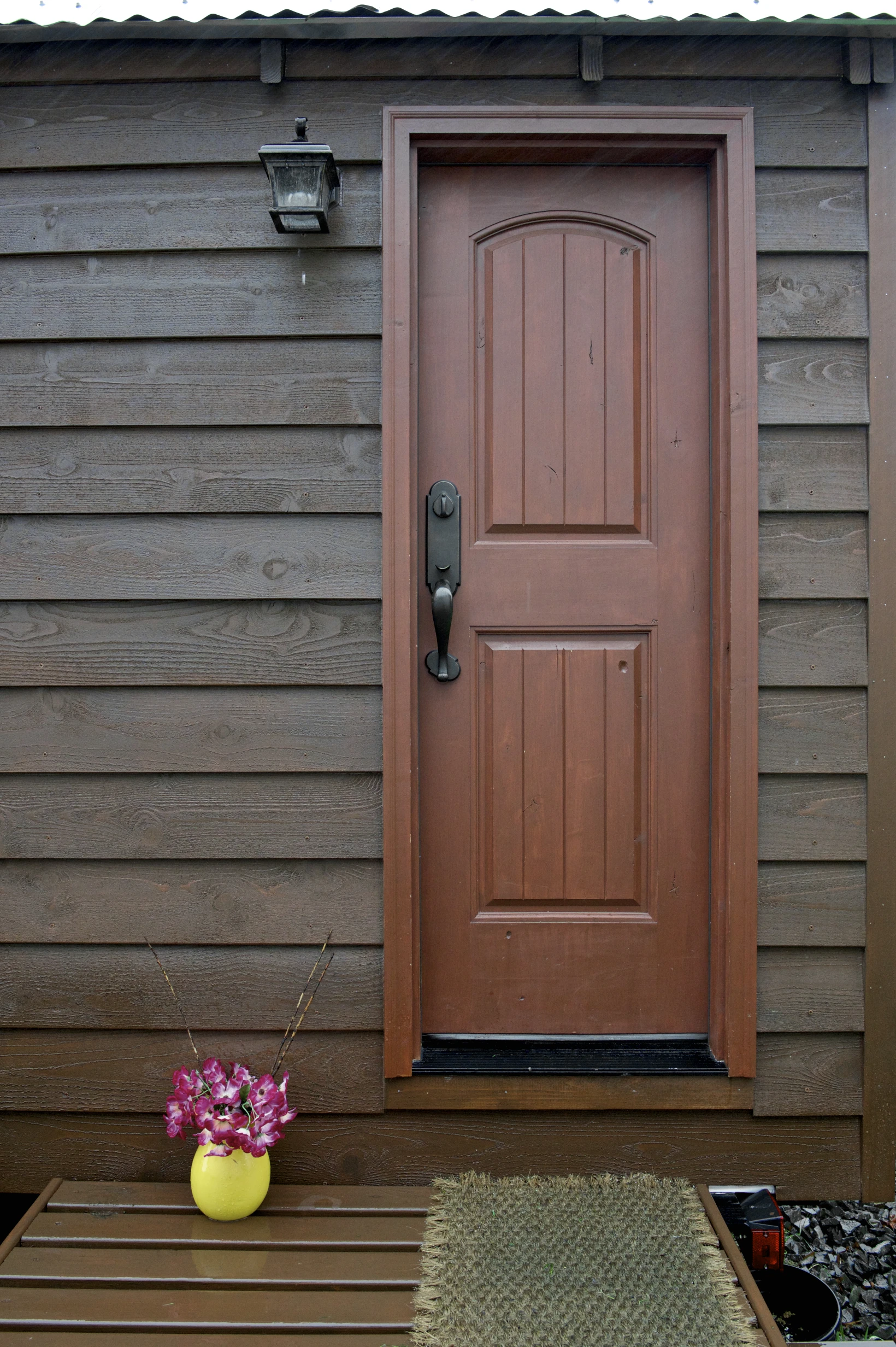 Tiny Tack House front door (Photo: Christopher Tack)
