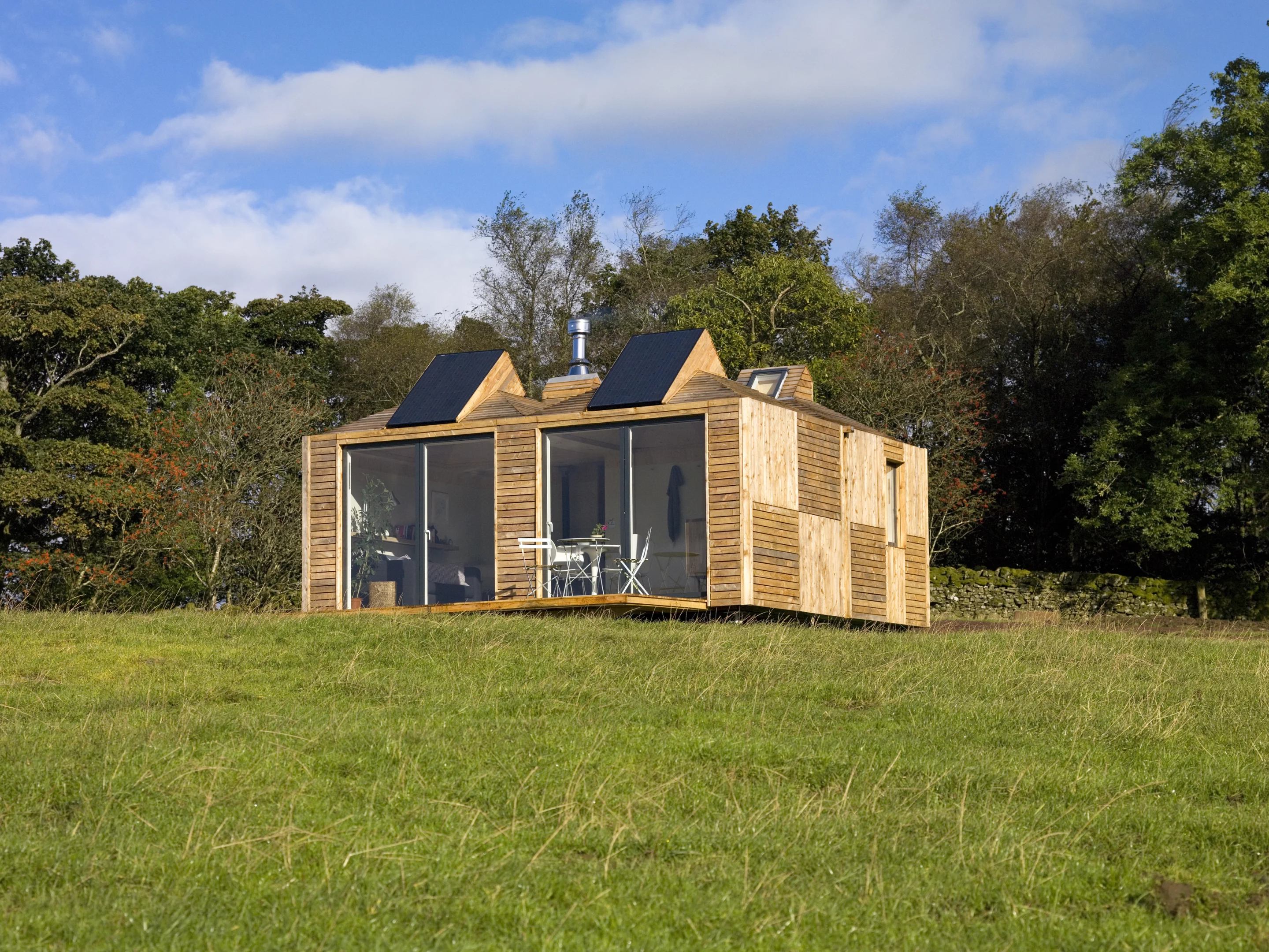 Brockloch Bothy, a holiday cottage in Scotland, is built from a number of Echo's Eco Pods (Photo: Echo)
