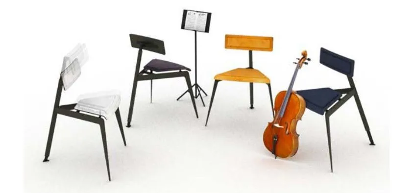 The new seating solution can be tilted forward, has backrests for lumbar support and benefits from variable seat height