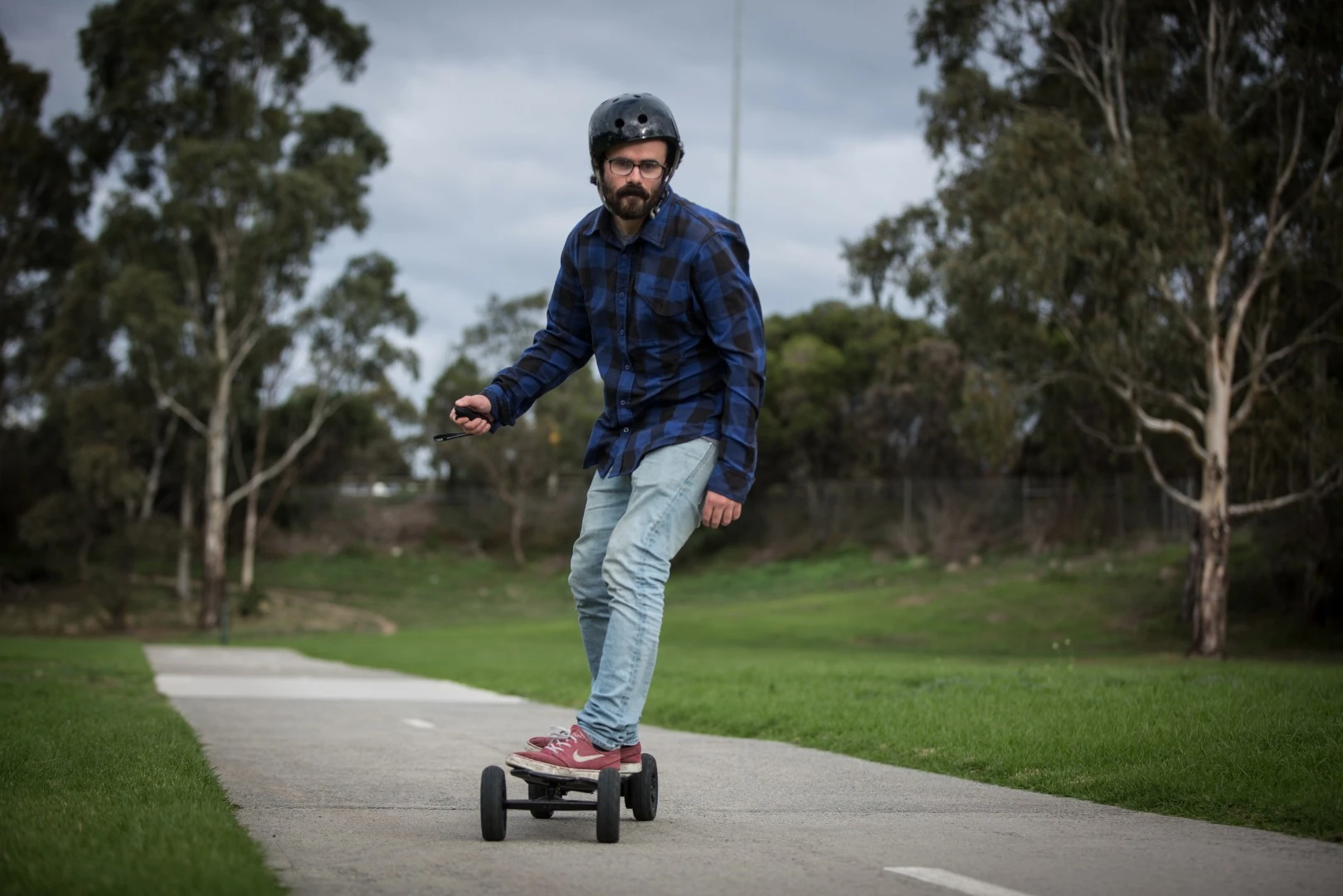 We spent almost all of our time with the GT setup on all-terrain wheels and we simply could not get enough of it.
