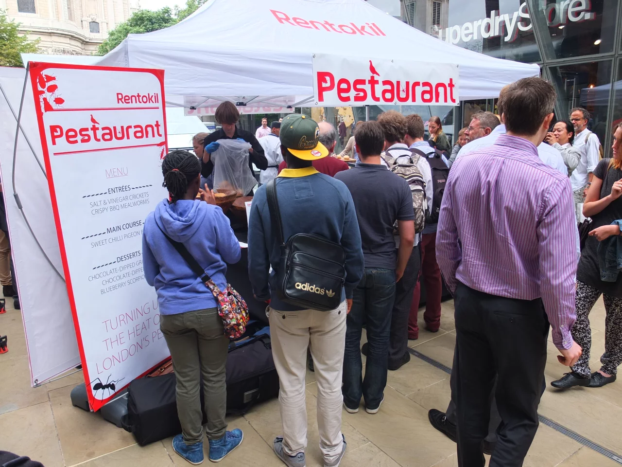 This was about 10:30 a.m. Apparently things got busier by lunchtime (Photo: Gizmag)