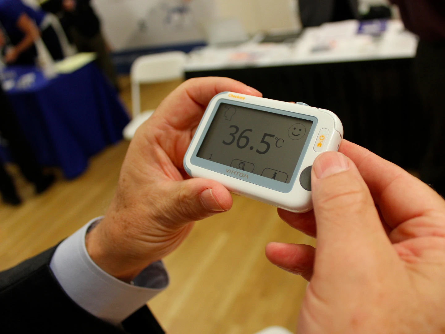 Viatom CheckMe is billed as a "real medical tricorder"