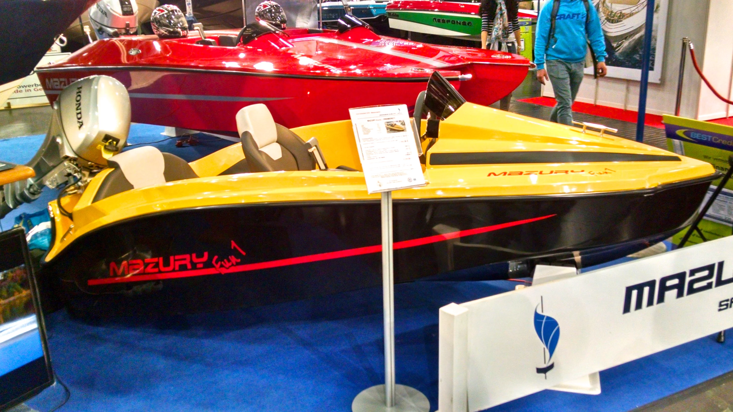 The 10.8-ft (3.3-m) 11-kW Fun1 from Poland's Mazury (Photo: C.C. Weiss/Gizmag)