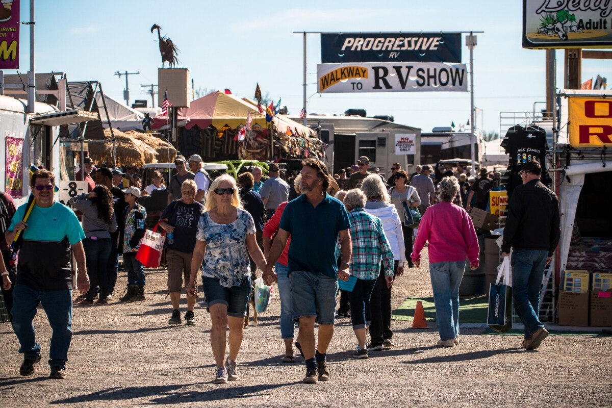 There are roughly 400 vendors at the heart of the show
