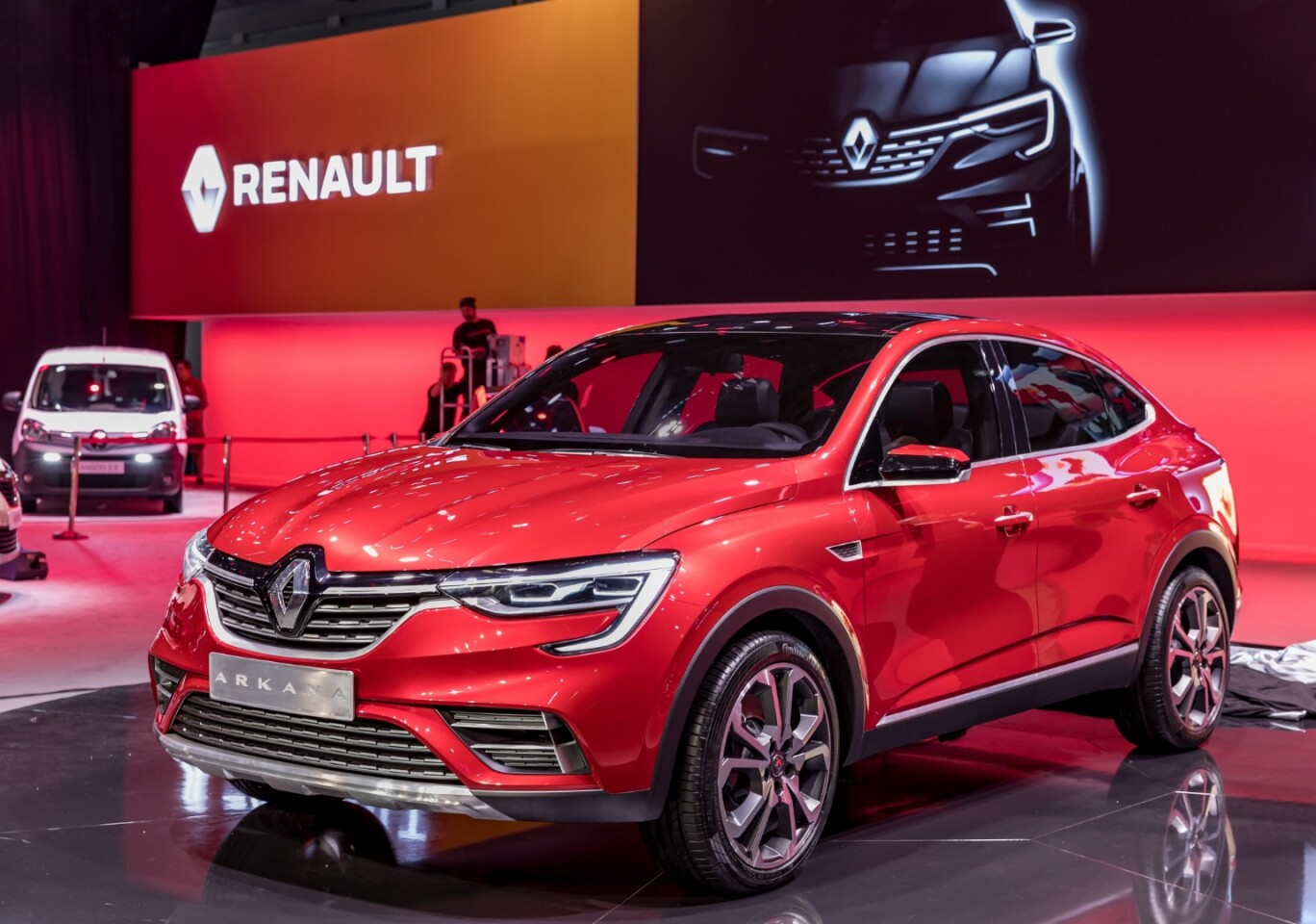 Renault unveils the Arkana in Moscow