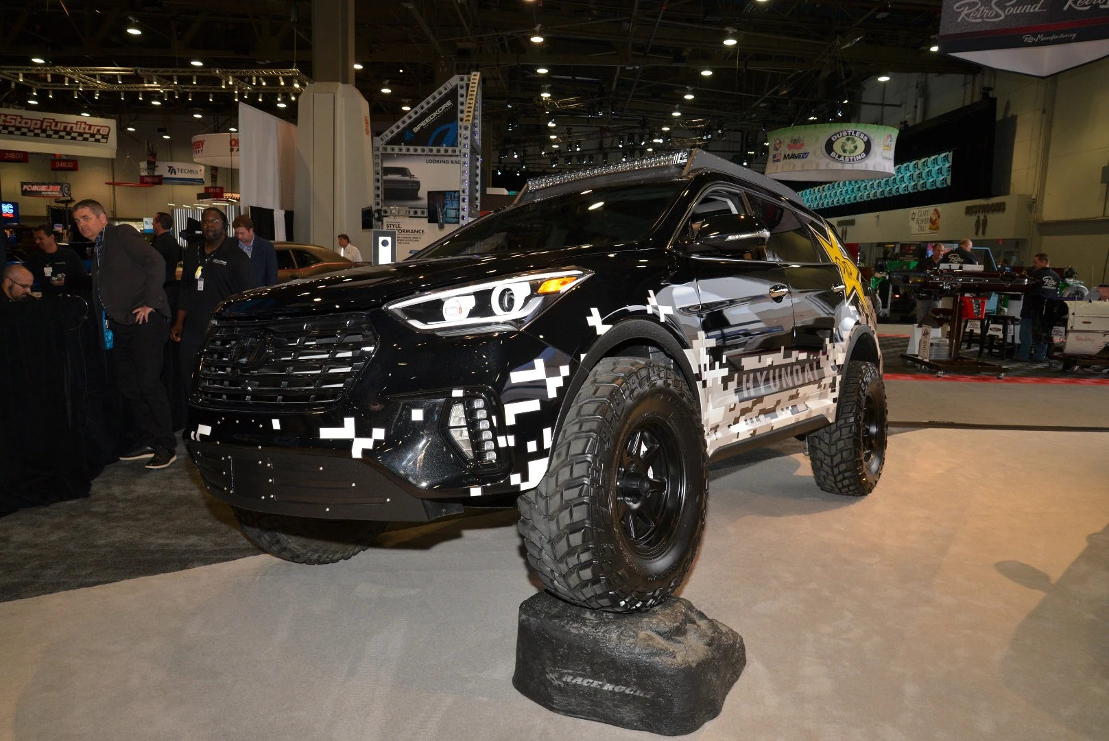 Hyundai and Rockstar Performance Garage make the Santa Fe a bit more rugged and powerful