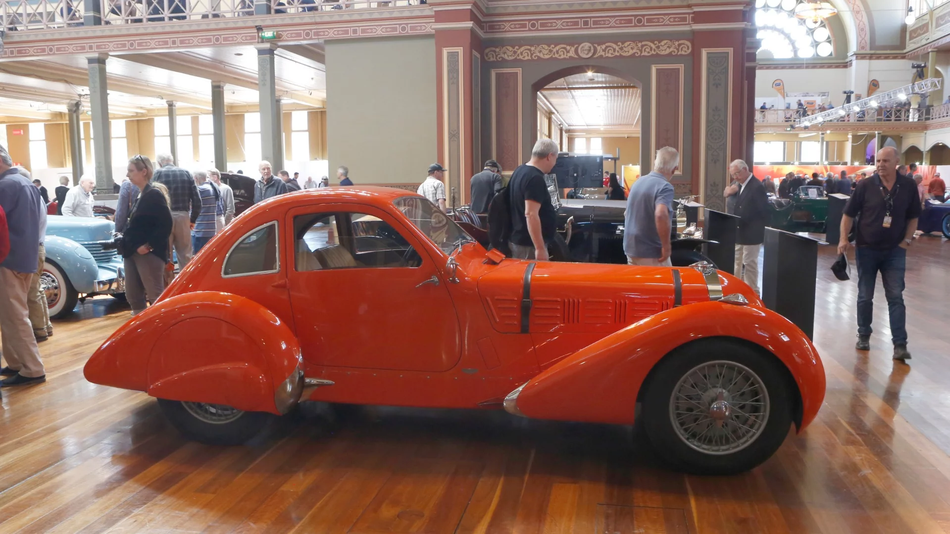 This Delage D6/70S recreation was one of the stand-outs on the floor at Motorclassica this year. The six-cylinder Delage D6 was bodied by many automotive couturiers, but none quite as boldly as some of the creations of Paris-based Figoni et Falaschi. In 1936, a D6 was prepared for the 24 Hours of Le Mans with a lightweight Figoni et Falaschi body, but a general strike caused the event to be cancelled. The car was lost during WW2, and this car was built by Artisan Coachworks.