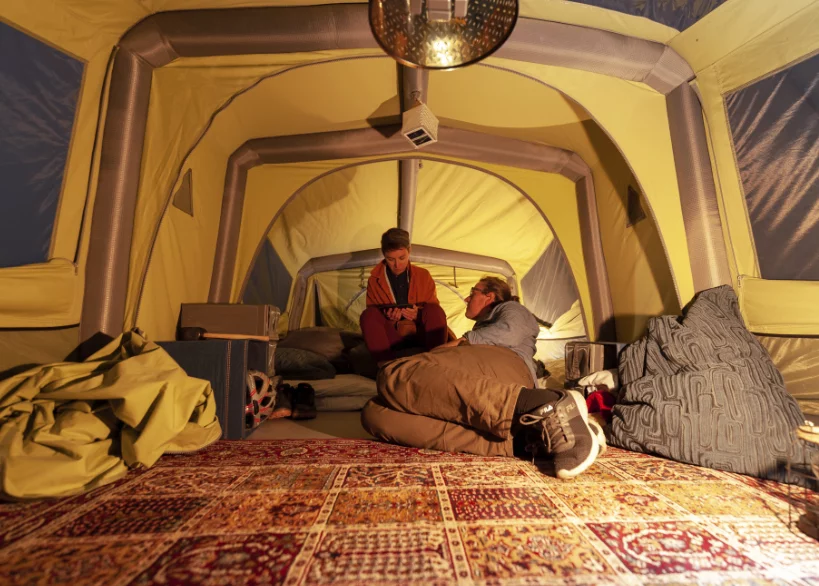 Inside the spacious GT Sky Loft, you can have one or two rooms