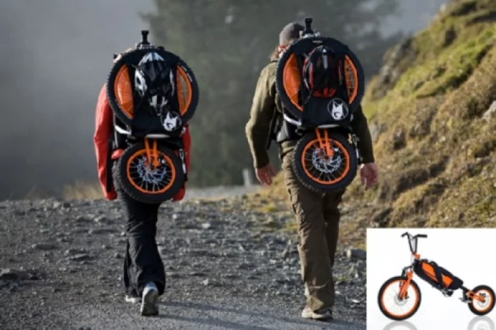 The Bergmonch bike backpackImage: Bergmonch