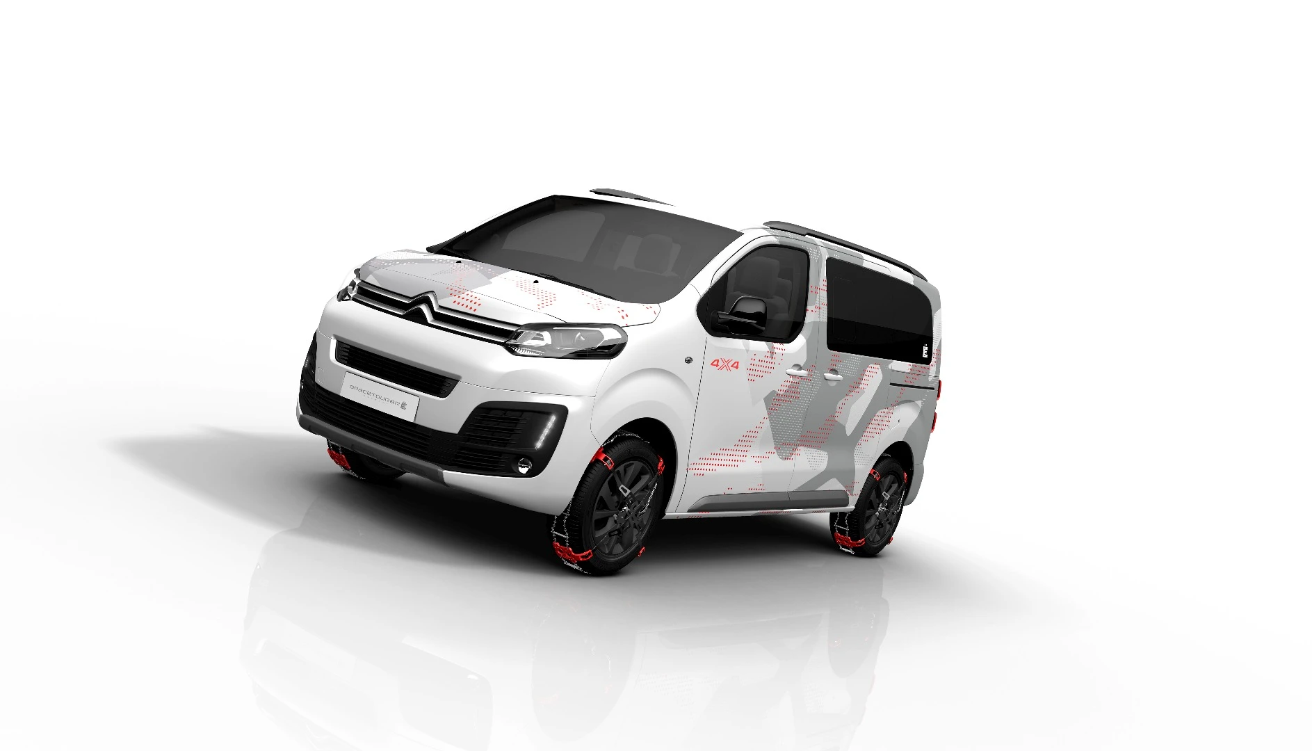 The Citroën SpaceTourer 4X4 Ë Concept will debut at the 2017 Geneva Motor Show in March