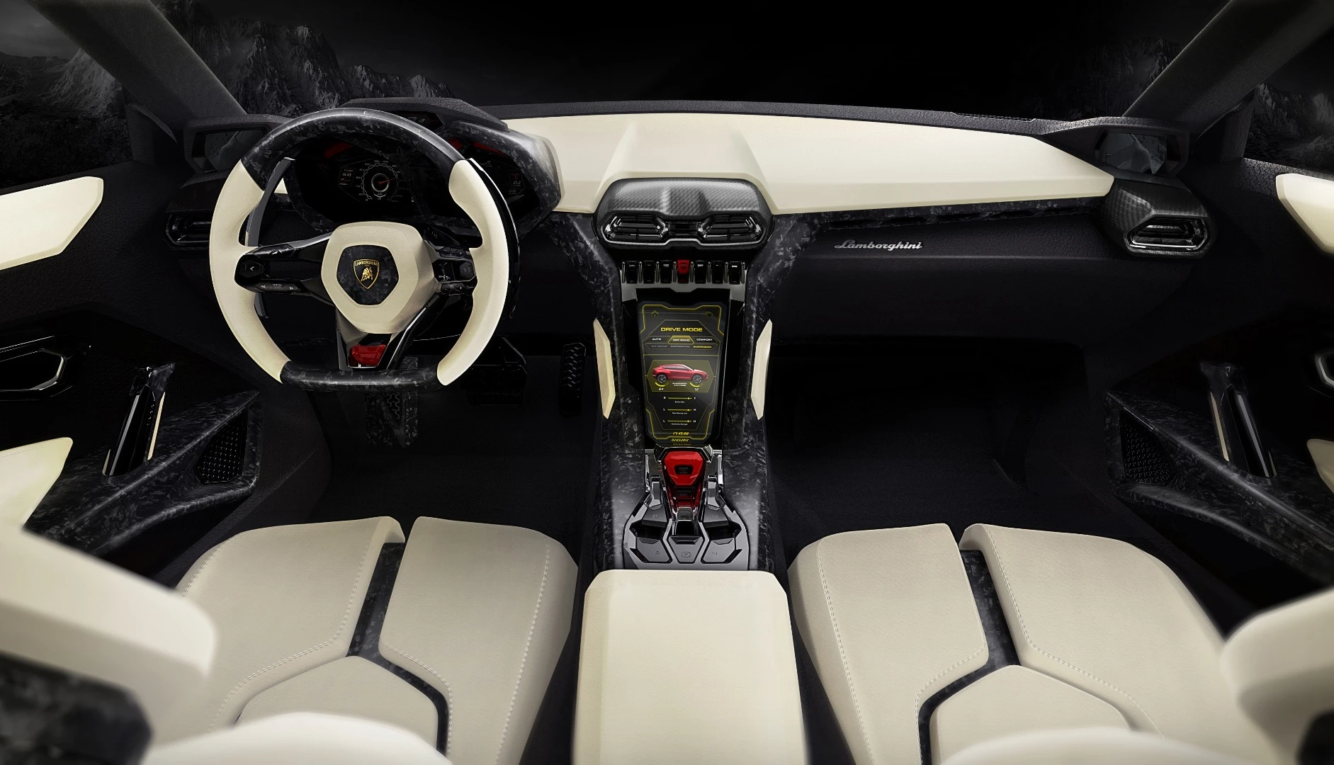 Inside the 2012 Urus concept