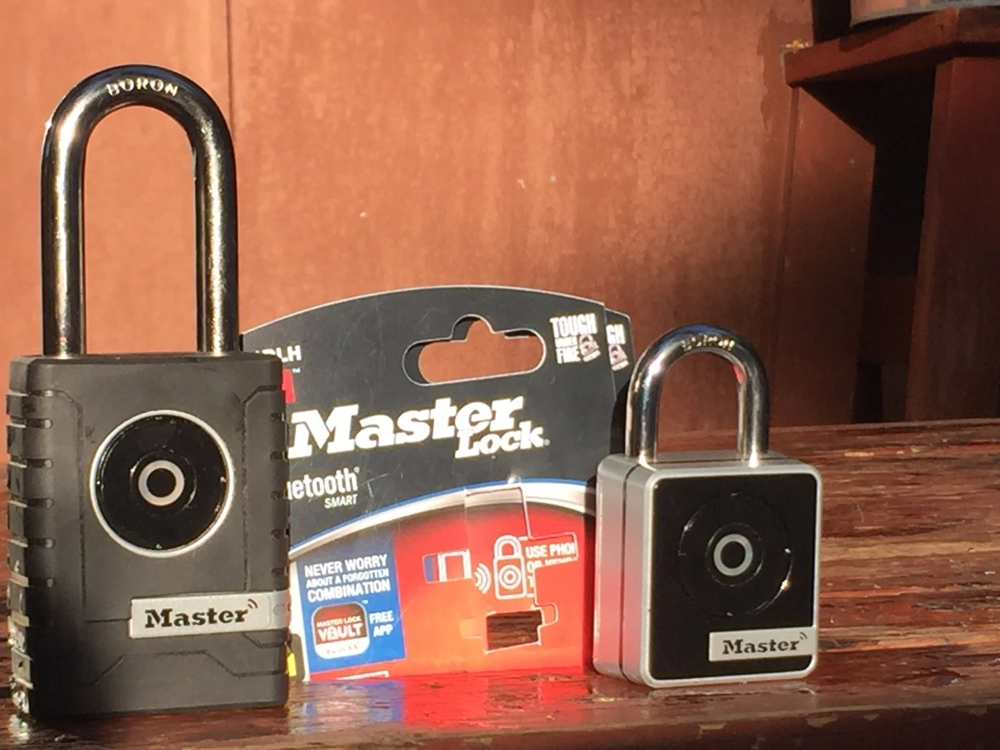 Master Lock 4401DLH Smart Padlock and Master Lock 4400D Smart Padlock