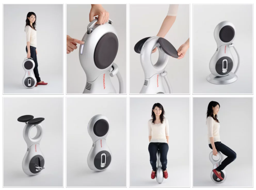 Honda's U3-X self-balancing unicycle prototype
